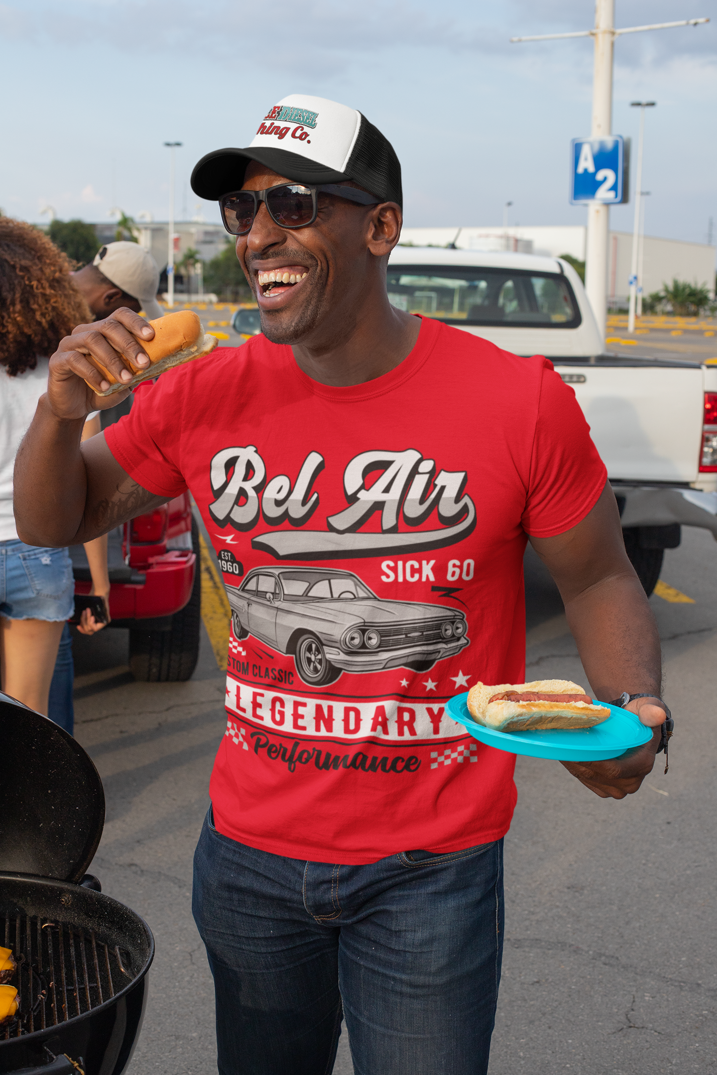 Vintage Bel Air Classic Car Tee