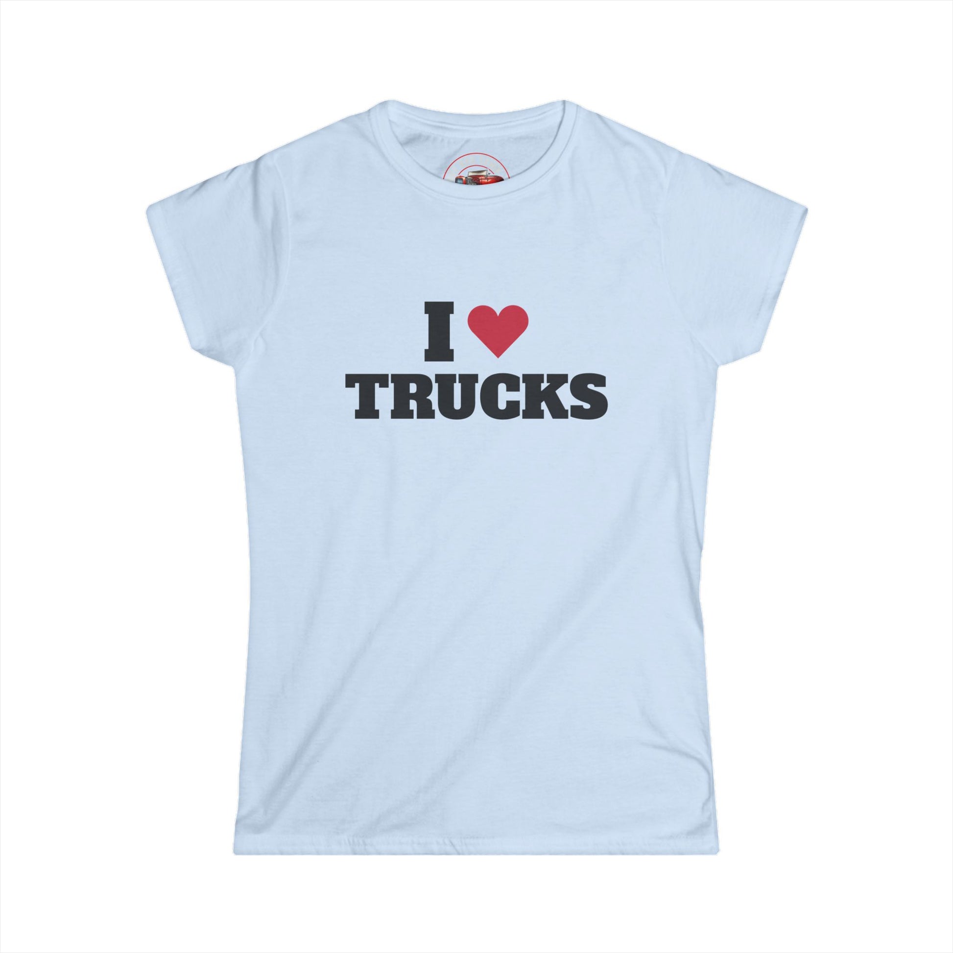 I Love Trucks Women's Softstyle Tee
