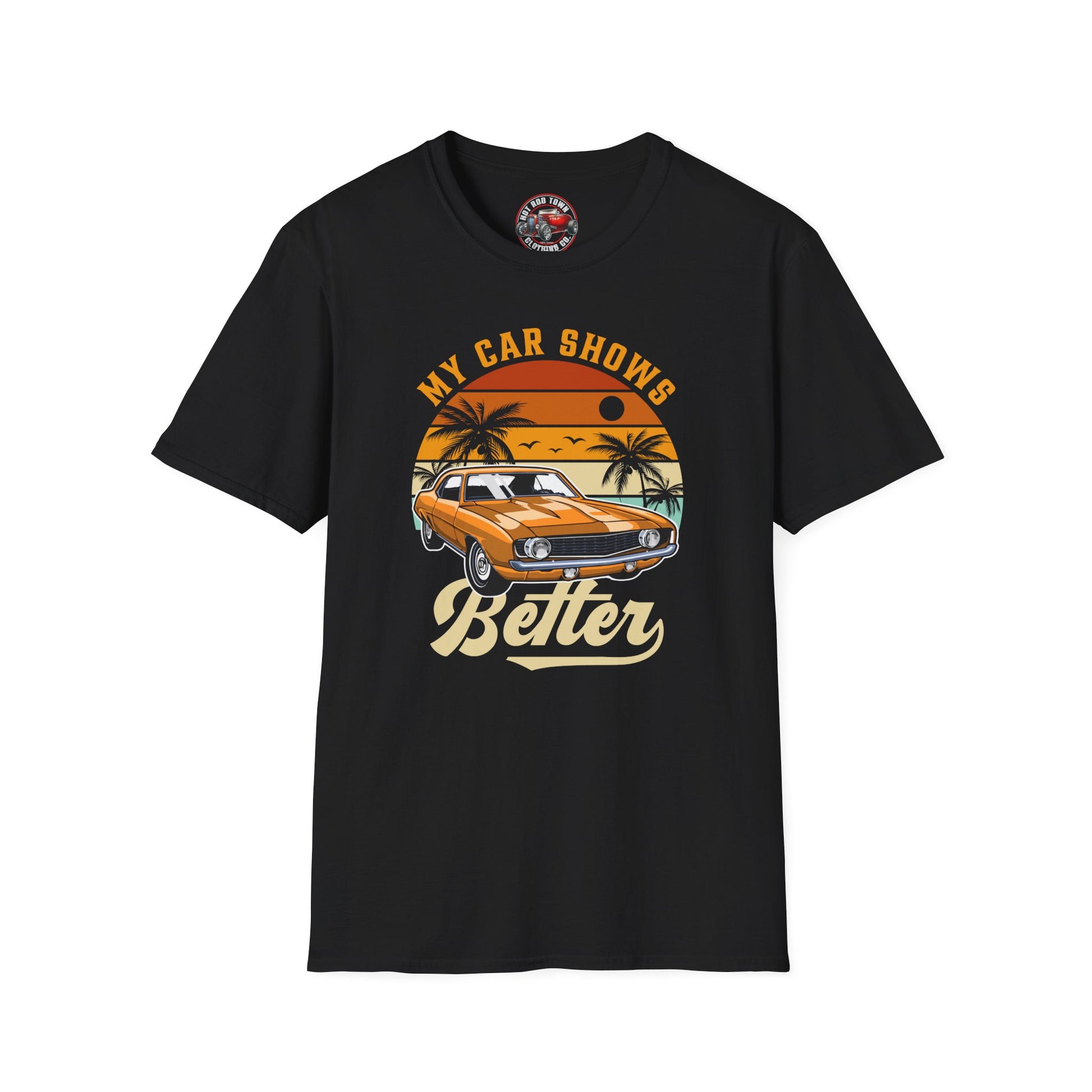 “My Car shows better” Vintage Car Show T-Shirt